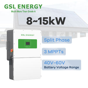 जीएसएल ऊर्जा 8kw <span class=keywords><strong>10kw</strong></span> 15kw एकल/तीन चरण सौर ऊर्जा इनवर्टर मूल्य 3 चरण स्मार्ट दोहरी आउटपुट ग्रिड हाइब्रिड सौर इनवर्टर - Product Image 1