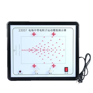 23057 Un simulador para demostrar el movimiento de partículas cargadas en un campo eléctrico; una demostración de electroestática en - Product Image 2