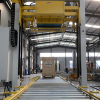 Machine de cerclage verticale de palette dans l'industrie du bâtiment pour les briqueteries, les pavés et les blocs de béton