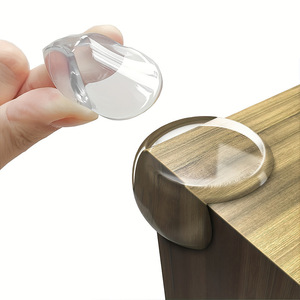 Transparent PVC <strong>L</strong>-<strong>Shaped</strong> <strong>Corner</strong> <strong>Protectors</strong> Baby Furniture Edge Safety Bumpers for Sharp <strong>Table</strong> Edges - Product Image 3