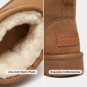 <span class=keywords><strong>Botas</strong></span> <span class=keywords><strong>de</strong></span> Invierno para Mujer, <span class=keywords><strong>de</strong></span> Tubo Recto y Fácil <span class=keywords><strong>de</strong></span> Poner, Cómodas, Forradas <span class=keywords><strong>de</strong></span> Felpa, <span class=keywords><strong>Botas</strong></span> <span class=keywords><strong>de</strong></span> Nieve, MOQ Bajo <span class=keywords><strong>de</strong></span> 36 Pares, Precio Bajo al por Mayor, en Stock - Product Image 2