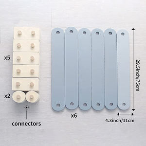 LM KIDS Planche d'équilibre Offre Spéciale en <span class=keywords><strong>bois</strong></span> Jouet d'exercice Montessori pour enfants <span class=keywords><strong>Poutre</strong></span> d'équilibre pour pieds de bébé - Product Image 5