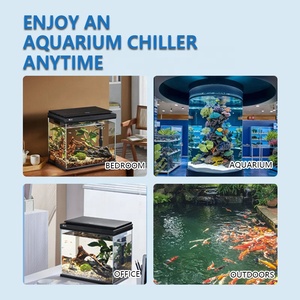 Outdoor Gym Watergekoelde Chiller Met Pomp En Motor Koud Water Onderdompeling Koeling Voor Aquaria En Ijsbaden Gebruikt Gym Operaties - Product Image 4