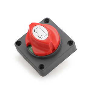 Interrupteur isolateur de batterie pour camion et bateau General Motors 300A 12 24 48V avec bouton rouge pour yacht - Product Image 1
