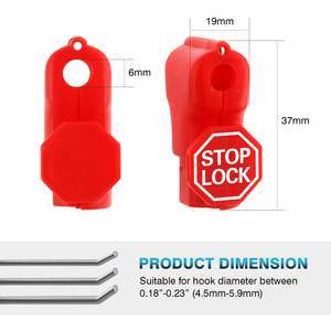Serrure antivol Stoplock Serrure d'arrêt en plastique - Product Image 4