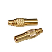 Ofertas amigables con el presupuesto, conectores coaxiales de, conector macho Jakc MMCX para conjuntos de cables RG405 RG086