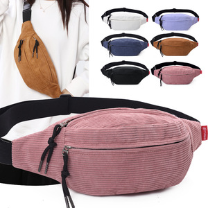 <span class=keywords><strong>Riñonera</strong></span> de <span class=keywords><strong>Pana</strong></span> OEM para Viaje Cruzada al Pecho Estilo Retro para Exteriores y Deportes, Bolso de Cintura Personalizado, Práctico Bolso para Cadera - Product Image 3
