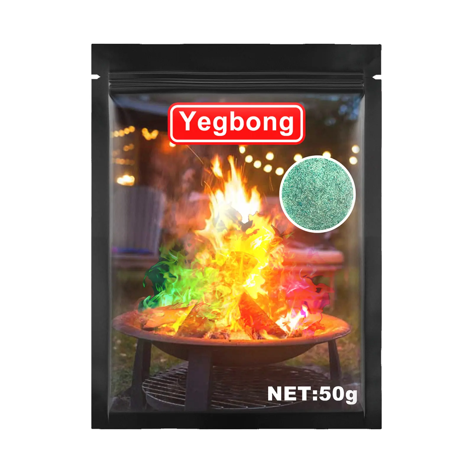 Garden Campfire Color-changing Powder Beach Color Bonfire Party Supplies Scene Atmosphere Layout