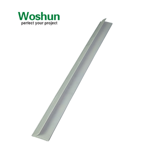 Woshun PVC Foam Fillet PVC Chamfer Plastic Chamfer Plastic Profiles Pe Plastic Chamfer Pe Edge <strong>Trim</strong> Cement Pe Corner Edge <strong>Trim</strong> - Product Image 2