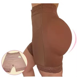 Firm Compression Wholesale Colombian Shaping Girdles High Waist Shapewear Body Shaper for Women Tummy Butt Lifting <strong>Shorts</strong> - Product Image 4