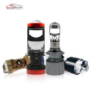 ไฟตัดหมอก LED ขนาดเล็ก6000K H4สว่างเป็นพิเศษหลอดไฟหน้ารถเลเซอร์ CANbus เลนส์โคมไฟอัตโนมัติ H4แสงลำแสงต่ำสูง - Product Image 6