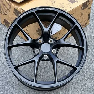 Jy BBS RID 18x8.5流成型改装5x112 5x114.3 5x120铝合金客车