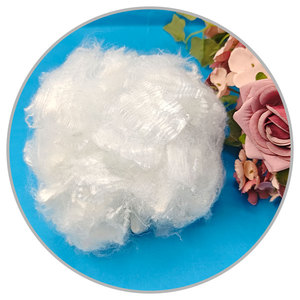 Tái chế màu trắng thấp nóng chảy <span class=keywords><strong>Polyester</strong></span> <span class=keywords><strong>STAPLE</strong></span> sợi PSF để làm đầy - Product Image 1