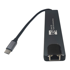 HUB multiport <span class=keywords><strong>USB</strong></span> C Adaptateur multiport Hdtv 4K 30Hz <span class=keywords><strong>4</strong></span> <span class=keywords><strong>USB</strong></span> 3.0 Hub 8 Port <span class=keywords><strong>Dock</strong></span> Station pour ordinateur portable Splitter - Product Image 3