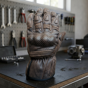 Gants de cyclisme et de course unisexes Keven Impex KI-619 en cuir respirant, antichoc, à doigts complets, chauds et compatibles avec les écrans tactiles - Product Image 3