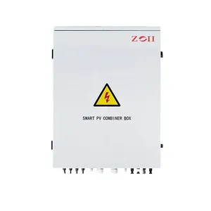 ZOII Factory Direct Sales Solar Panel 4 In 1 Out 2 4 6 8 Strings PV Combiner Box for Solar Power System Lighting Protection