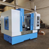 Fraiseuse verticale CNC XH7126/VMC7126/XK7126 3/4 axes avec servomoteur, certifiée ISO CE, broche haute sécurité pour rainures métalliques