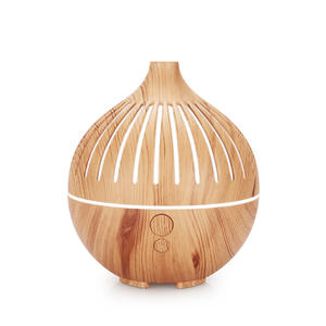 Difusor de aroma Jcsy, humidificador ultrasónico de 180 ml, diseño de grano de madera para uso doméstico y comercial, alimentado por USB - Product Image 3