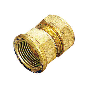 ข้อต่อเกลียวตัวเมียแหวนทองเหลืองพื้นผิวเรียบท่อพีวีซีตรงเกลียว BSP สำหรับการเชื่อมต่อ - Product Image 3