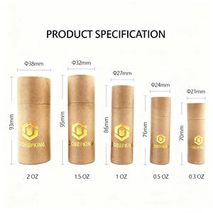 หลอดน้ำหอมแบบแท่งแข็งไม่มีขยะพลาสติก100% 75มล. ปราศจากขยะเป็นมิตรกับสิ่งแวดล้อม - Product Image 4