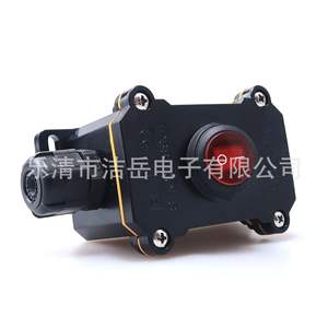 Boîtier de jonction étanche Leqing Jieyue Electronics IP65 16A monophasé double sortie avec interrupteur à bascule PA66 pour onduleur/convertisseur - Product Image 2