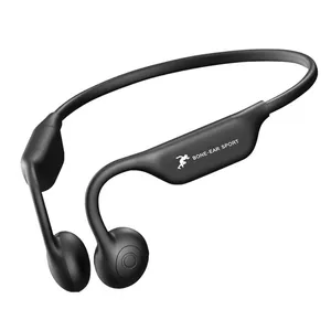 Fornitore verificato Head Phone migliore qualità del suono auricolare di sicurezza auricolare a conduzione ossea Wireless altoparlante portatile LED Stereo