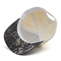 Gorra Snapback Personalizada con Visera Curva, Bordado 3D, 6 Paneles, OEM ODM, Logotipo Personalizado, Tela para Caza al Aire Libre