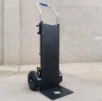 Chariot Électrique Escaladeur d'Escaliers 200kg Charge Plateforme en Contreplaqué Aluminium Chariot à Main pour Outils et Marchandises Personnalisable OEM