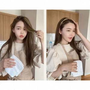 Diadema Plegable Portátil de Plástico con Diseño de Mariposa para Mujer, Color Sólido, Antideslizante, Estilo Coreano, para Lavar la Cara, Accesorios de Viaje para el Cabello de Niñas - Product Image 2