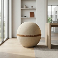 Chaise à billes d'équilibre antidérapante pour une assise active, siège de bureau recouvert de tissu, tabouret à billes d'équilibre