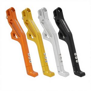 Cavalletto <span class=keywords><strong>Anteriore</strong></span> Laterale Regolabile in Alluminio CNC per Moto Elettrica Surron Segway X160, Ricambio Personalizzabile con Stampa Fai-da-te - Product Image 1