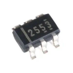 SMT TPS2553DBVR SOT23-6可调限流配电开关IC芯片集成电路-电子