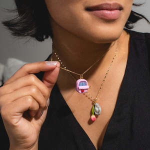 Breloques en cuivre plaqué or Manna, classiques, mignonnes et miniatures, en forme de fruits et d'aliments, pour <span class=keywords><strong>la</strong></span> création de bijoux personnalisables pour enfants - Product Image 4