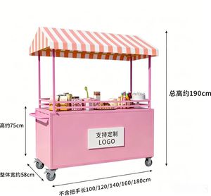 Mostrador de Promoción Desmontable LUX, Estante para Exteriores, Puesto de Venta, Carrito Portátil para Centro Comercial - Product Image 6