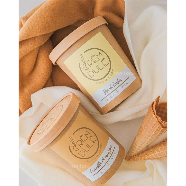 Bol à dessert congelé