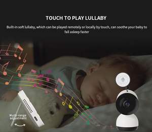 Vente en gros de moniteurs 720P pour bébés et animaux de compagnie avec écran 5.0 "caméras AHD-Audio et vidéo haute définition pour le sommeil et la sécurité de bébé - Product Image 5