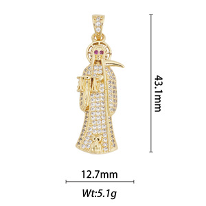 Themed Pendants Copper Alloy Unisex Necklace Charm Heart Shape Bezel Setting Geometric Design Fashion Accessory - Product Image 4