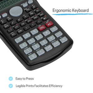 Calculadora Científica Estándar <span class=keywords><strong>82MS</strong></span> de 240 Funciones, Pantalla de 2 Líneas, Perfecta para Estudiantes - Product Image 4