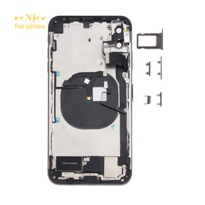 อะไหล่ฝาหลังแยกส่วน รองรับการชาร์จไร้สาย ของแท้ อุปกรณ์เสริมขนาดเล็ก คุณภาพสูง สำหรับ <span class=keywords><strong>iPhone</strong></span> 8G X 11 12 13 14 15 16 - Product Image 1