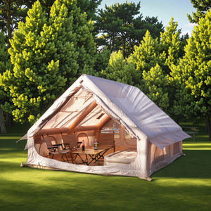 Aufblasbares wasserdichtes wind dichtes 4 Seasons Oxford Luftzelt für Camping Einfache Einrichtung Handpumpe Mesh Kamin fenster Komfortables Zelt - Product Image 1