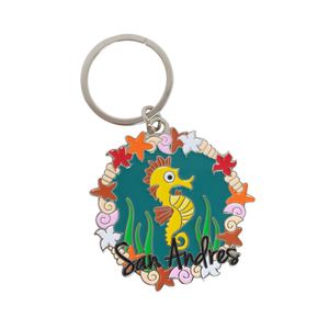 Llavero de esmalte suave Golden Sister Souvenir, llaveros promocionales de hermana con diamantes de imitación - Product Image 2
