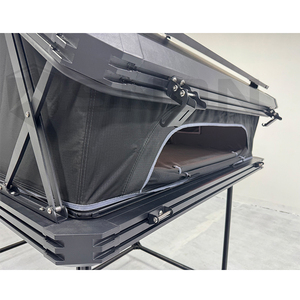 Tente de toit rigide SNDN pour 4 personnes, grand espace, charnière X, en aluminium, pour véhicules 4x4 tout-terrain et overlanding, modèle SD10-15-1 1. Difficile - Product Image 6