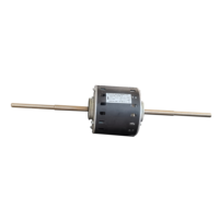 Moteur de ventilateur à double arbre PSC pour climatiseur, OEM d'usine, 1/4 HP, 1/3 HP, 1/2 HP, pour la ventilation