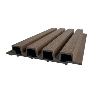 Revêtement extérieur en WPC imperméable et grille de protection de balcon anti-corrosion avec décor <span class=keywords><strong>bois</strong></span> moderne - Product Image 5