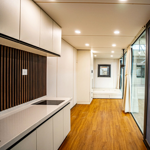 Tiny Apple Cabin, Casa Modular Prefabricada de Acero Ligero, Moderna y de Lujo, Portátil, de 20 y 40 Pies, Acústica, con Cocina y Sala de Estar - Product Image 4