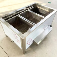 Petite machine de pasteurisation pour bouteilles en verre en acier inoxydable (lait, vin, huile d'olive)