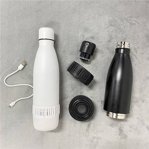 Bouteille d'eau intelligente avec haut-parleur sans fil audio intelligent rechargeable par USB, lecture de <span class=keywords><strong>musique</strong></span>, 500 ml, pour boire - Product Image 1