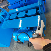 Machine à briques creuses portable 110V, équipement de construction moderne pour blocs de ciment, livraison rapide