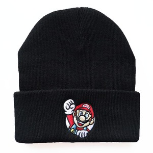 Gorros de Punto Cálidos con Bordado de Yoshi, Bowser y <span class=keywords><strong>Luigi</strong></span>, 11 Colores, Nuevo Diseño de Alta Calidad, para Estudiantes y Actividades al Aire Libre - Product Image 1