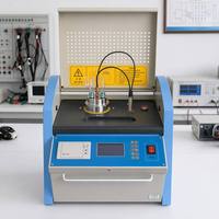 Medidor automático de resistividad dieléctrica Tan Delta para aceite, resistividad volumétrica, constante dieléctrica, probador de aceite para transformadores ASTMD924